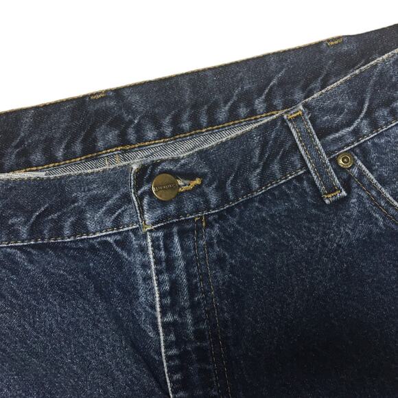 Carhartt B17 Jeans Relaxed Fit Tapered Leg Blue Men's 42 Denim Work Pants Casual - Picture 5 of 10